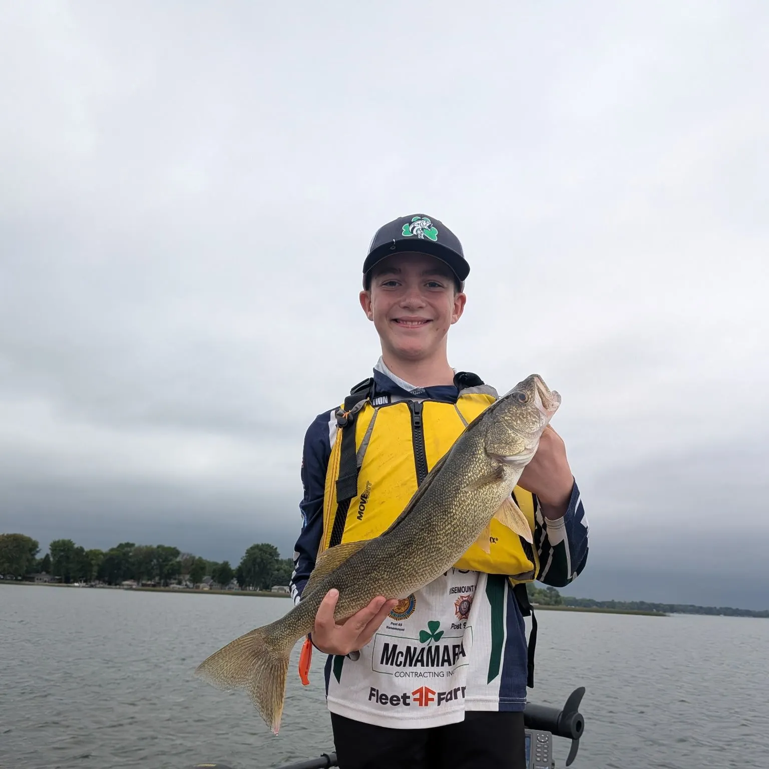 Walleye caught on Fishbrain
