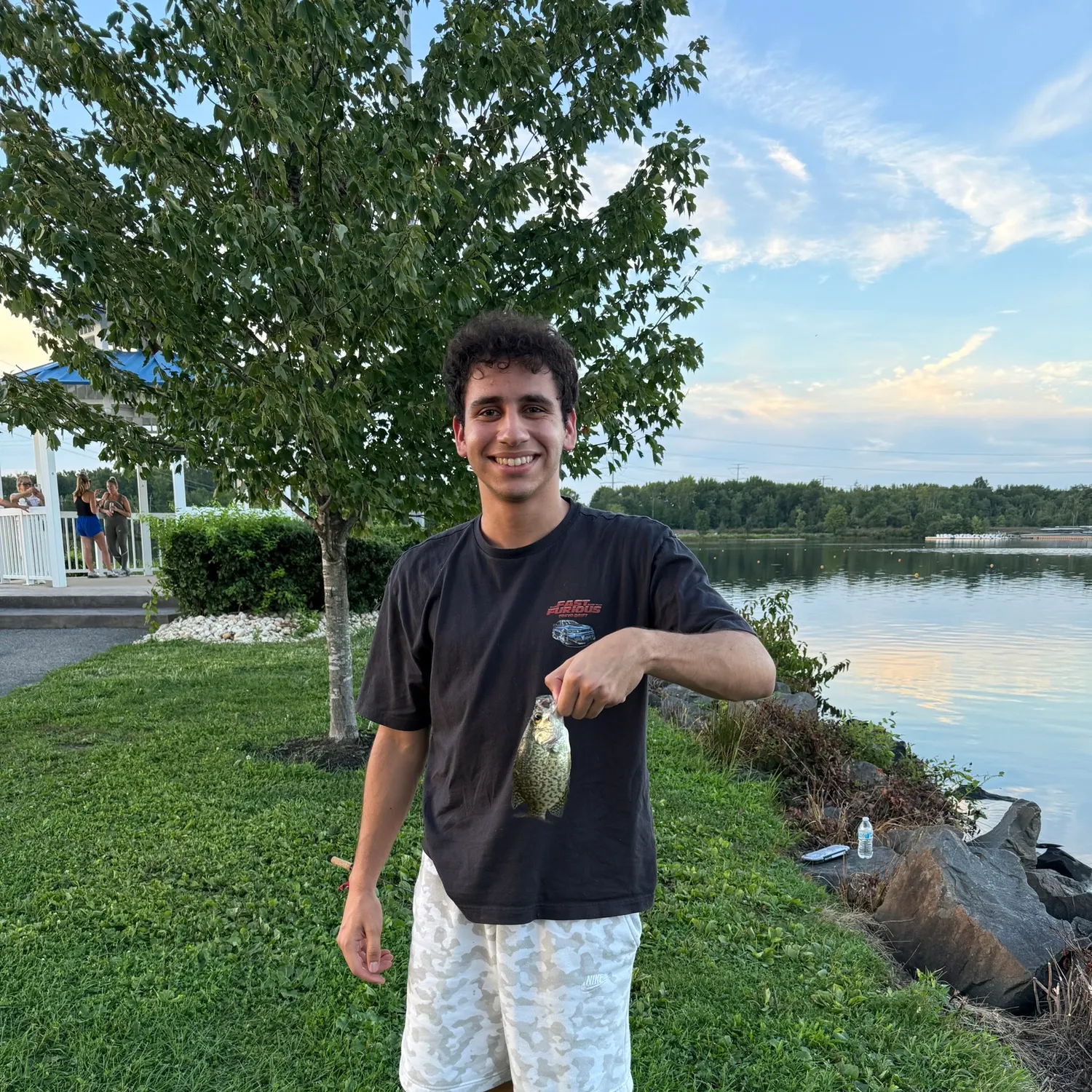 Black crappie caught on Fishbrain