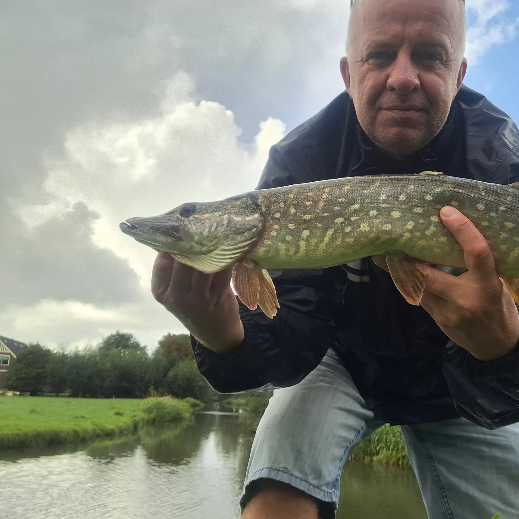 Northern pike caught on Fishbrain