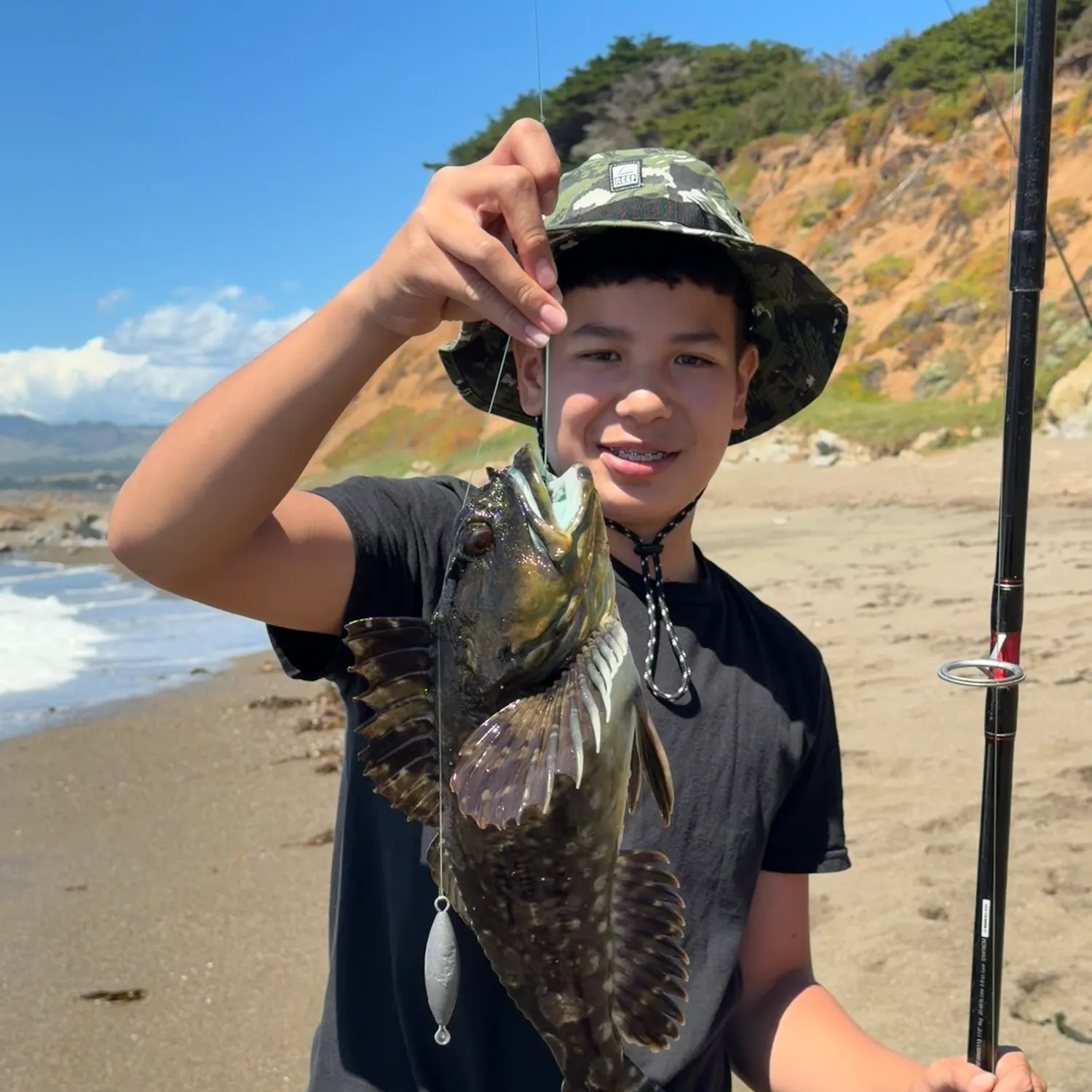 The most recent Cabezon catches on Fishbrain