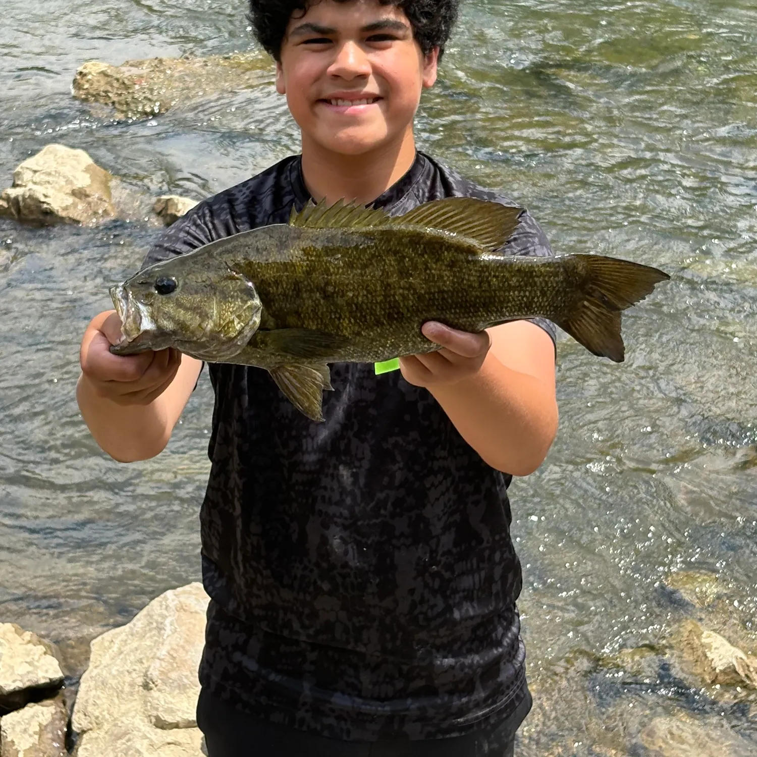 Smallmouth bass caught on Fishbrain