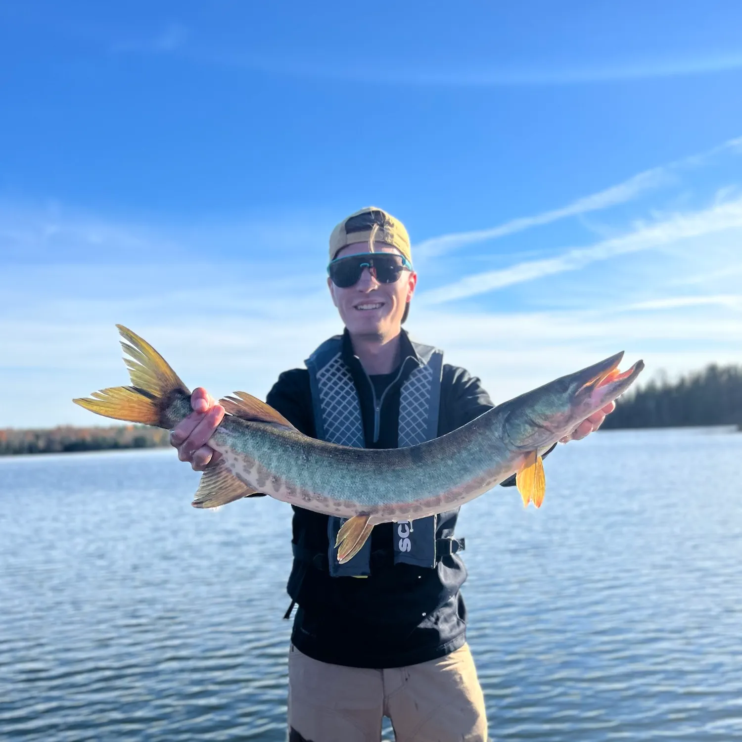 Muskie caught on Fishbrain