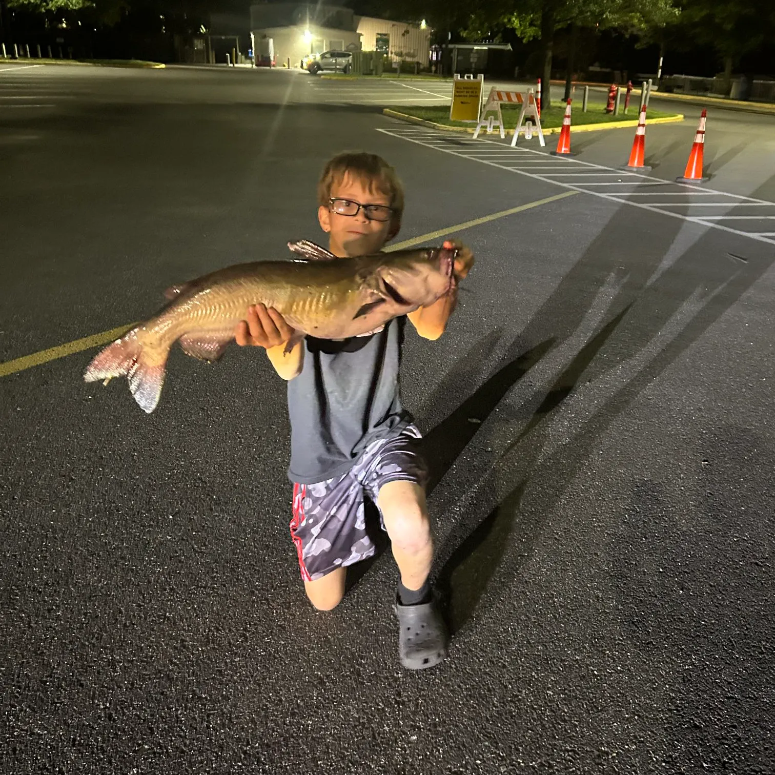 Channel catfish caught on Fishbrain