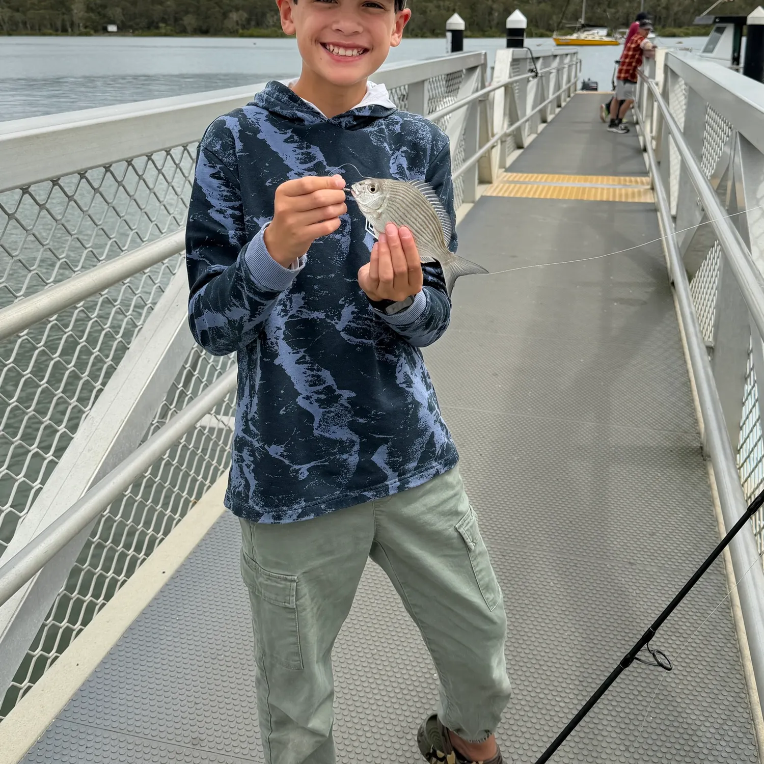 Surf bream caught on Fishbrain
