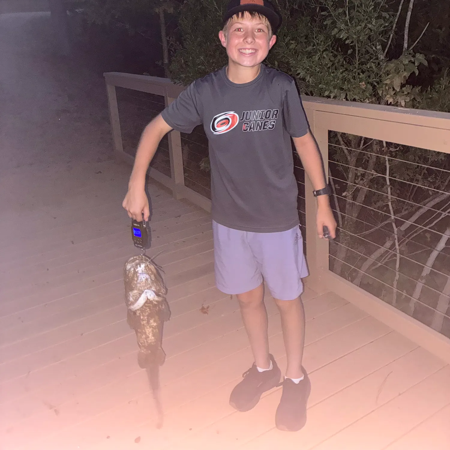 Channel catfish caught on Fishbrain