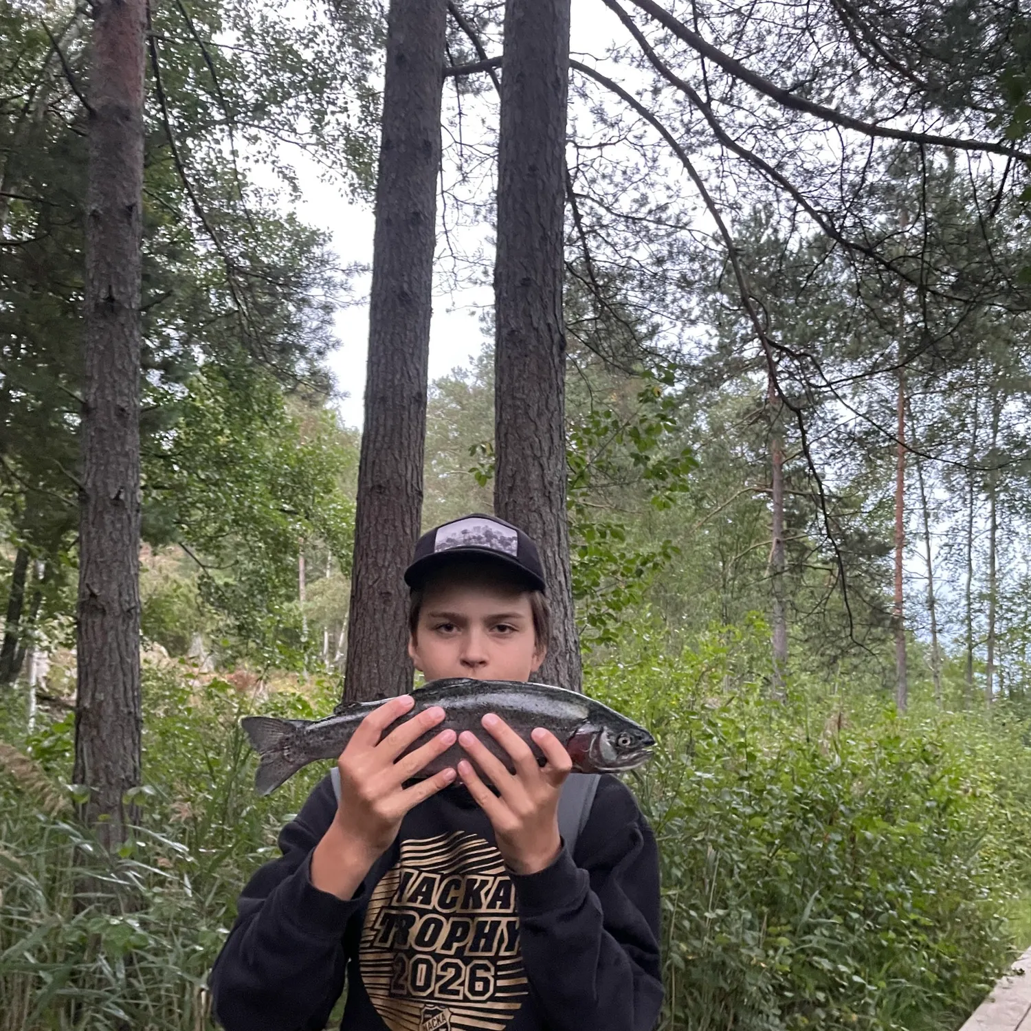 Rainbow trout caught on Fishbrain