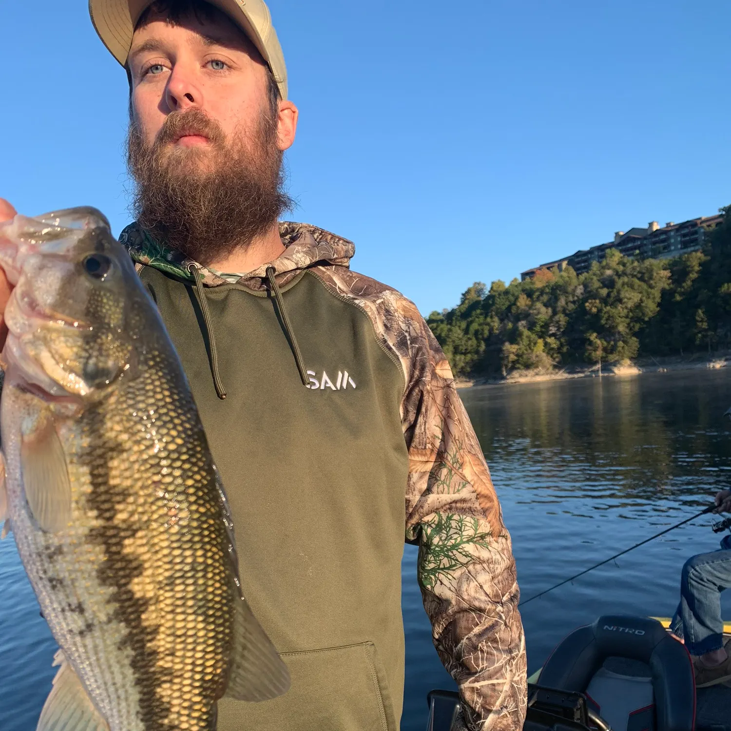 Spotted bass caught on Fishbrain