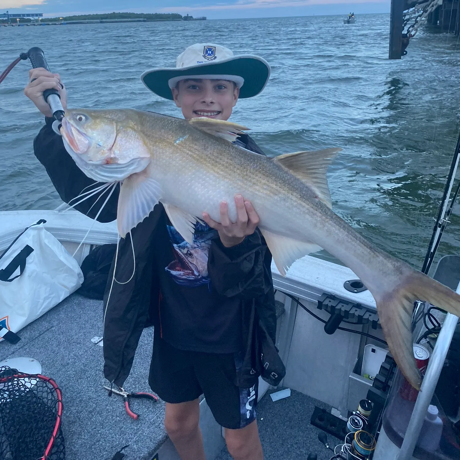 The most recent King threadfin catches on Fishbrain