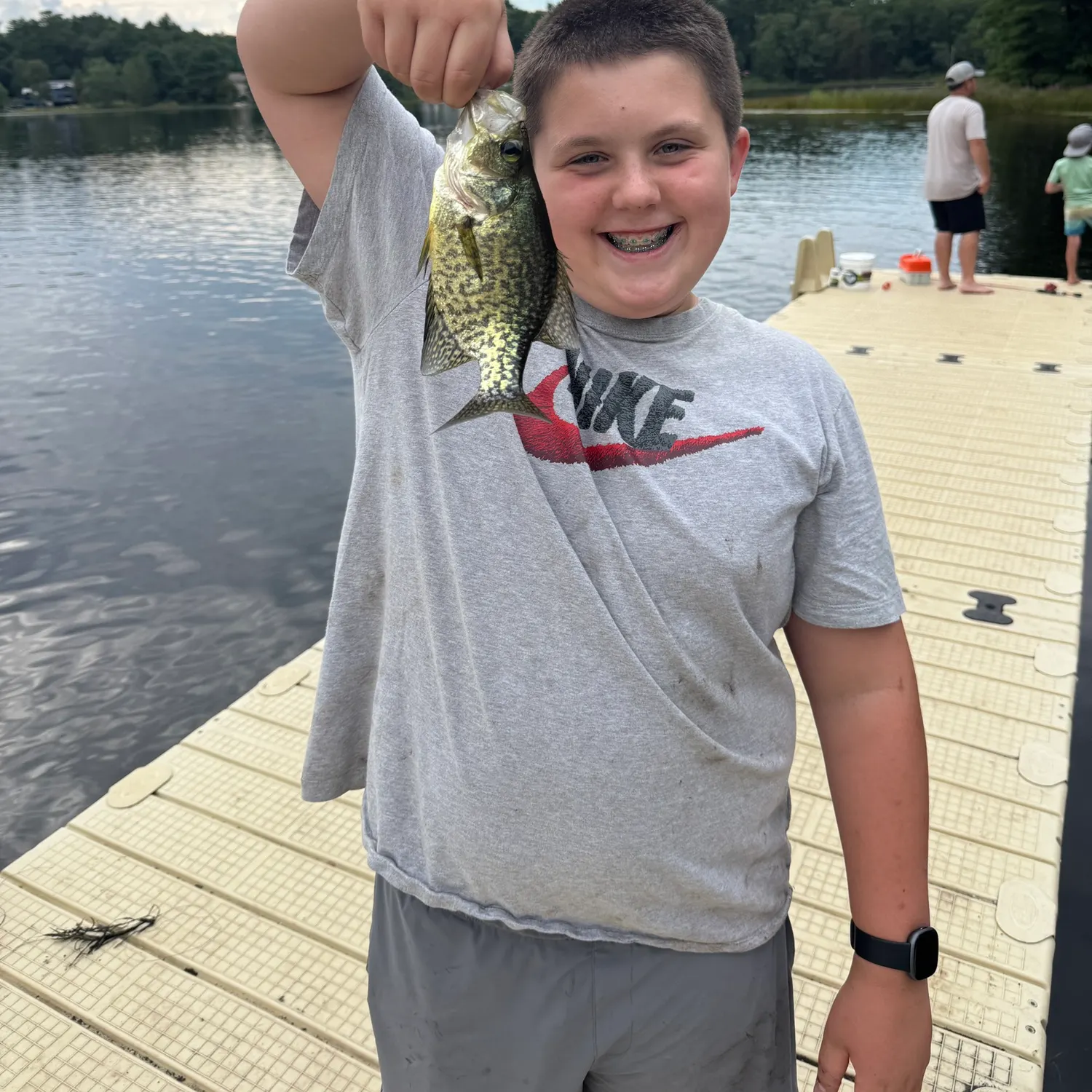 Black crappie caught on Fishbrain