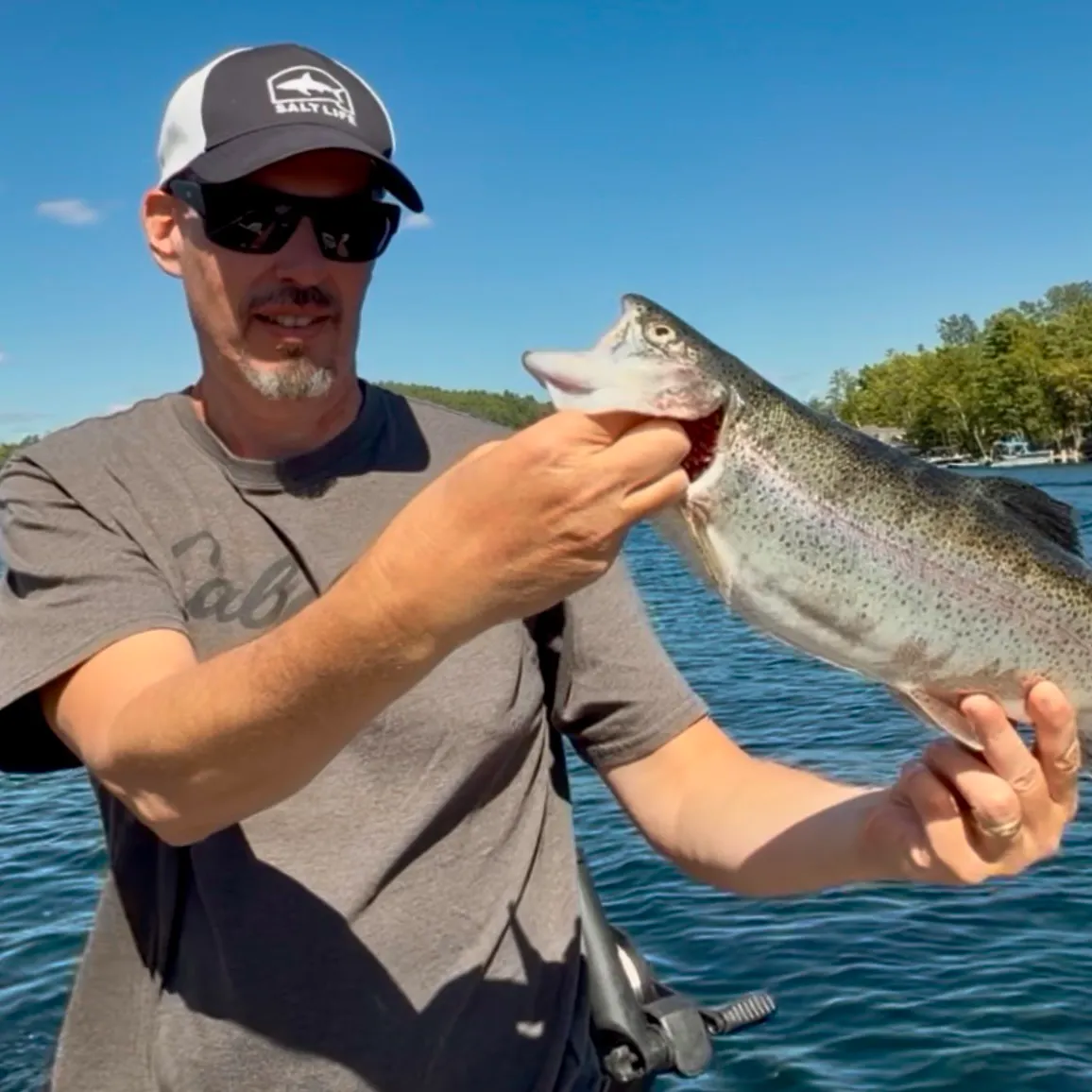 Rainbow trout caught on Fishbrain