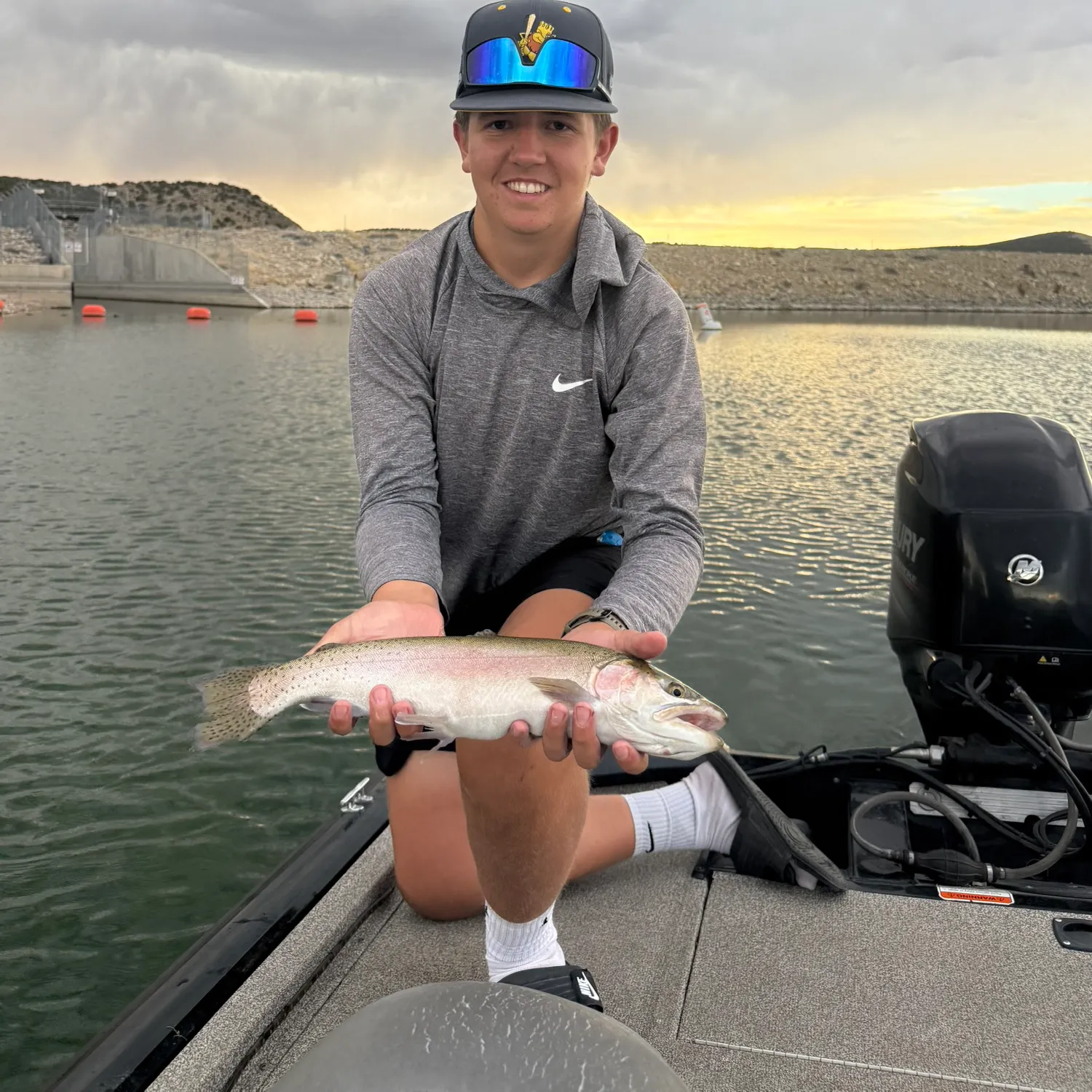 Rainbow trout caught on Fishbrain