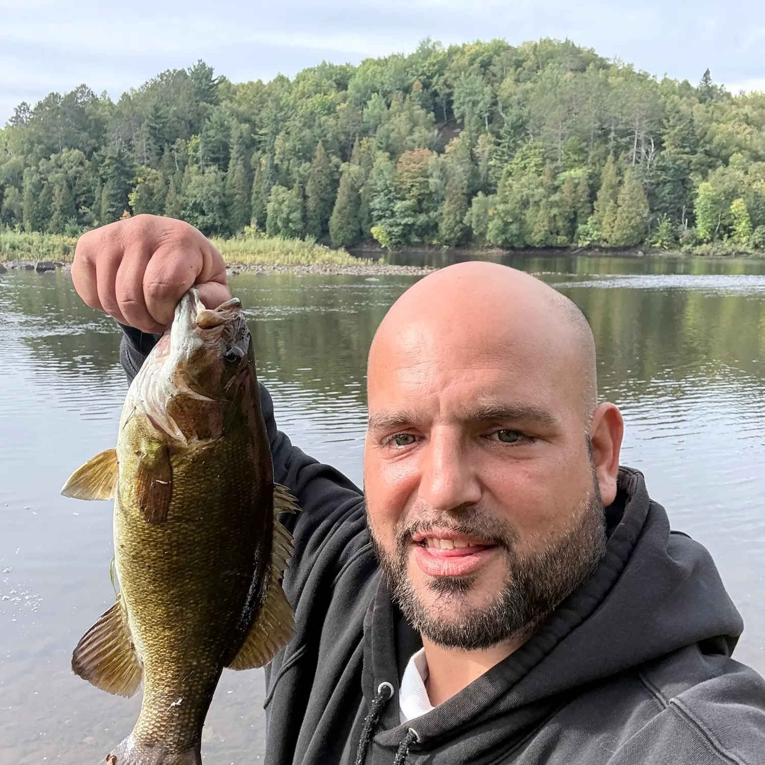 Smallmouth bass caught on Fishbrain