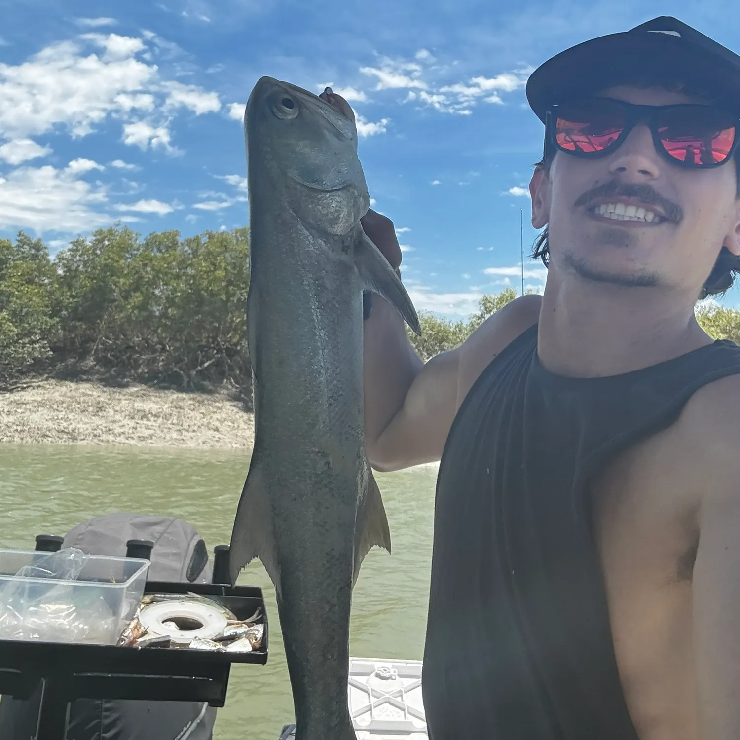 The most recent Fourfinger threadfin catches on Fishbrain