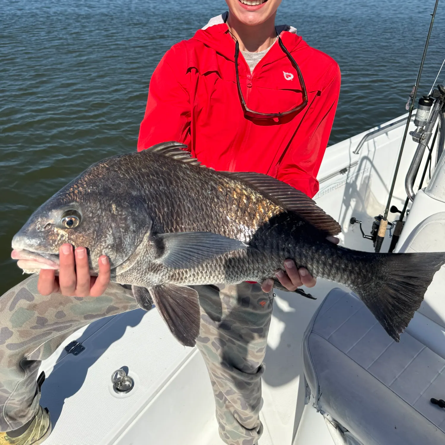 Black drum caught on Fishbrain