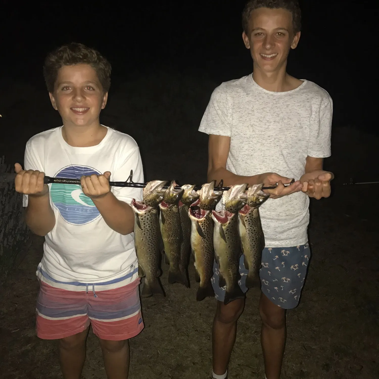 recently logged catches