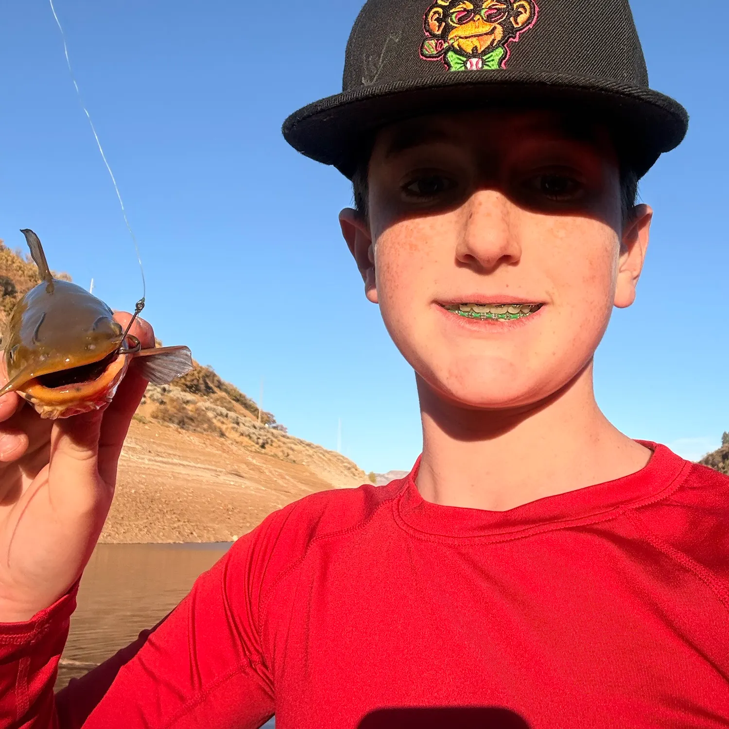 Yellow bullhead caught on Fishbrain