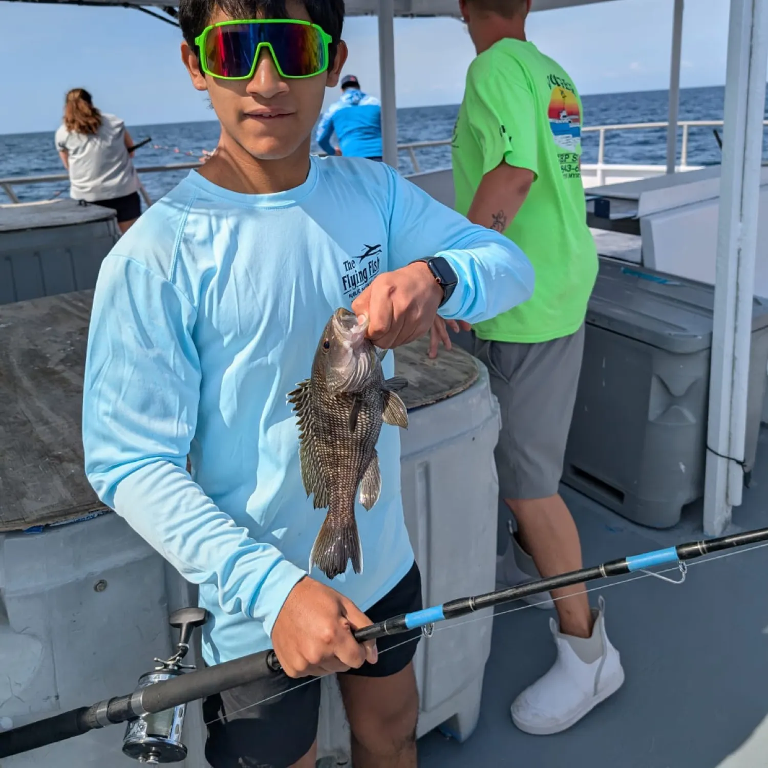 recently logged catches