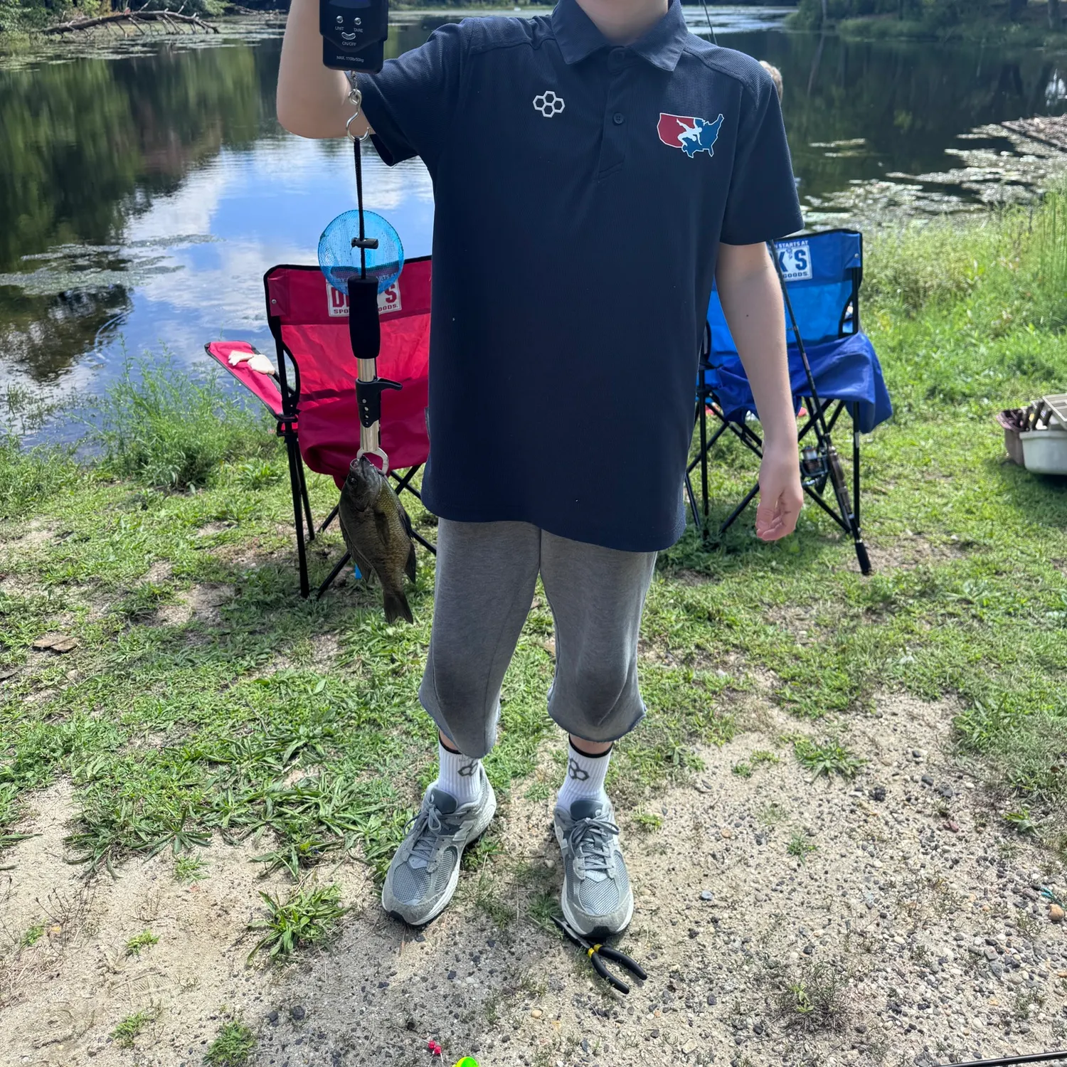 Bluegill caught on Fishbrain