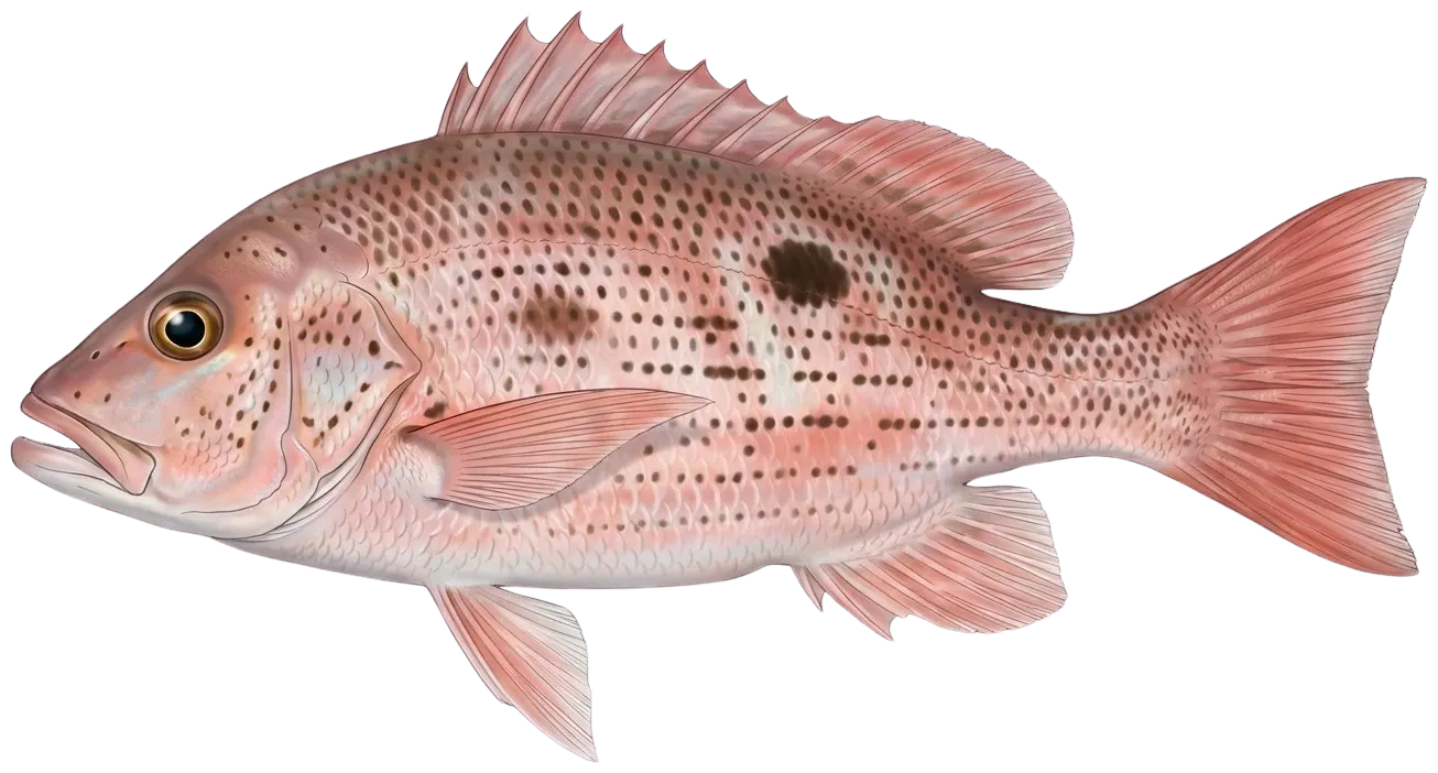 Spotted rose snapper