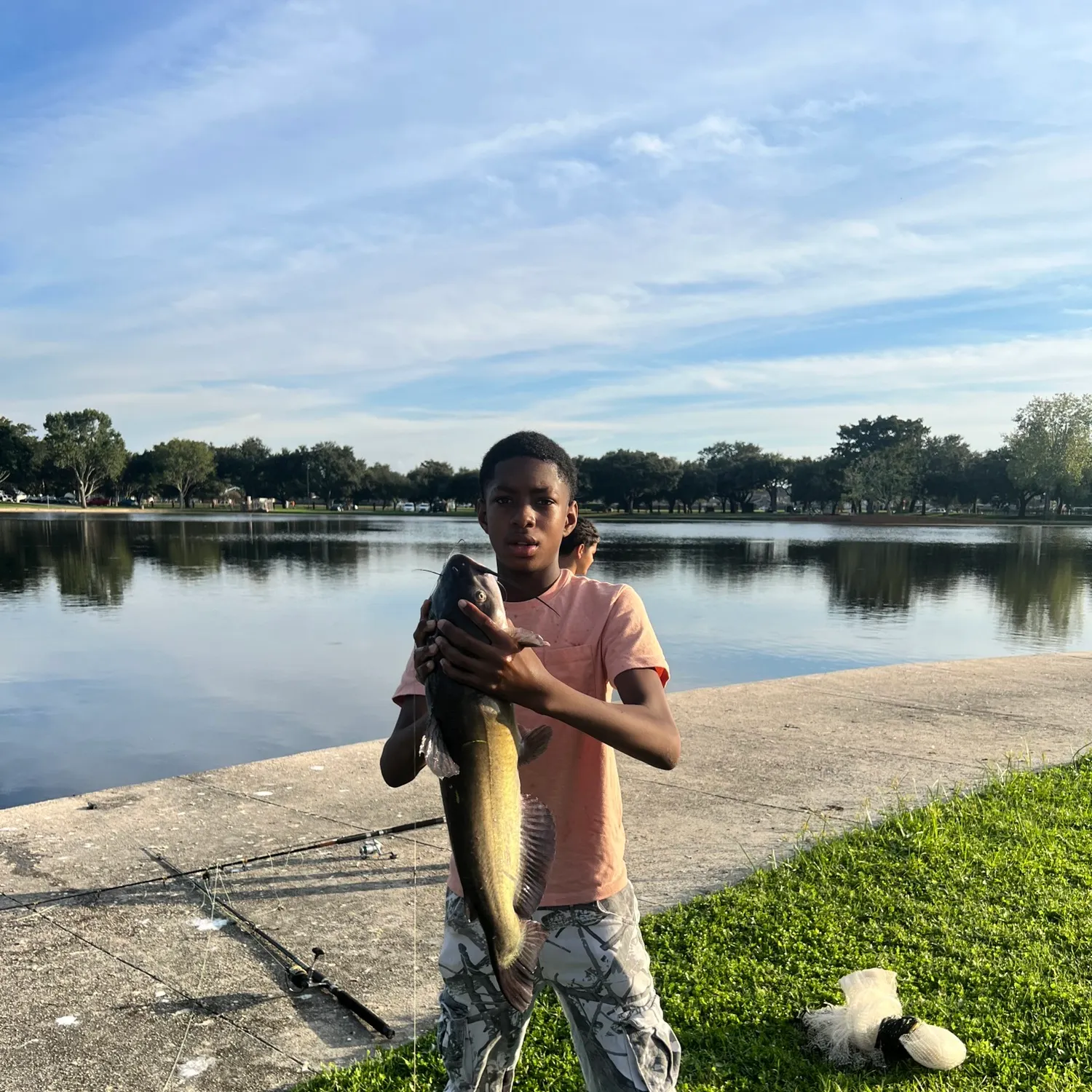 Channel catfish caught on Fishbrain