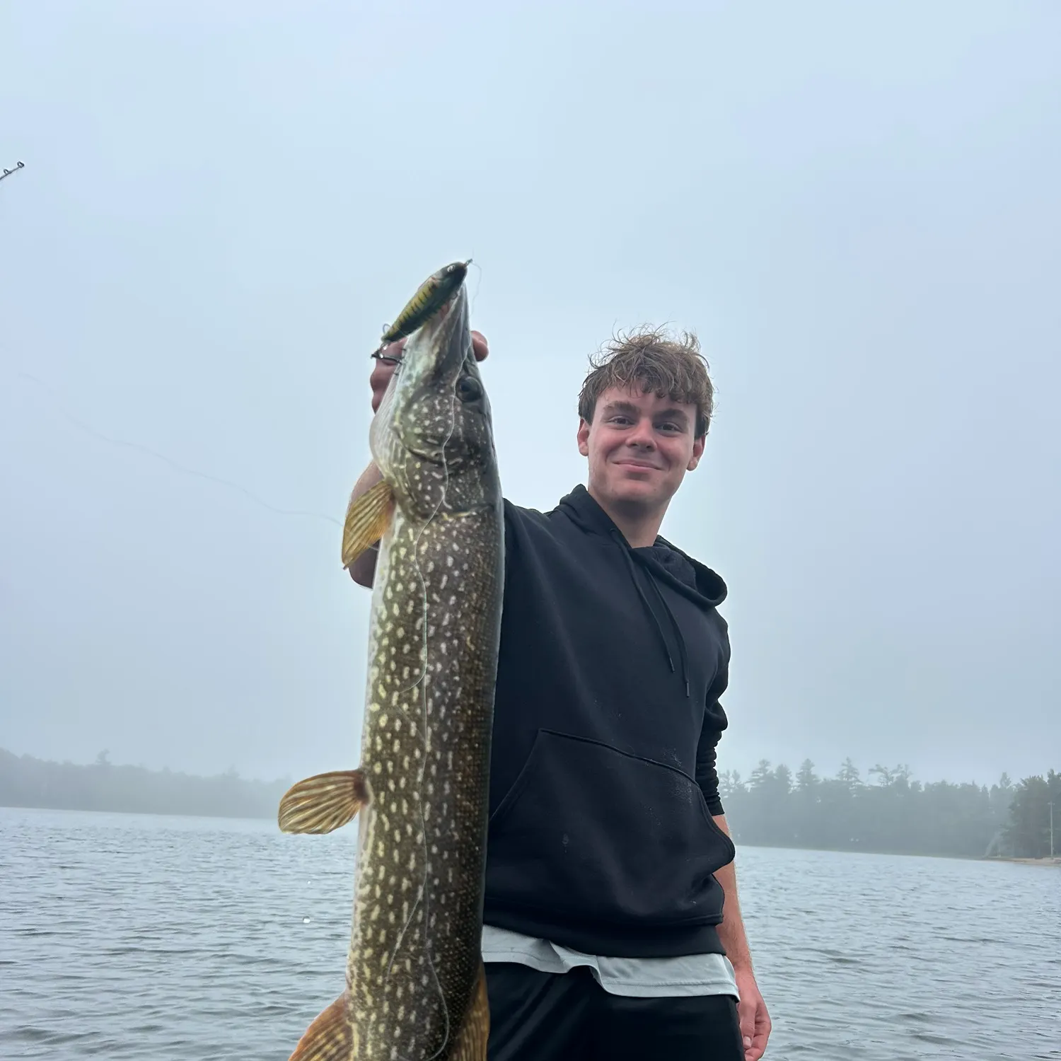 Northern pike caught on Fishbrain