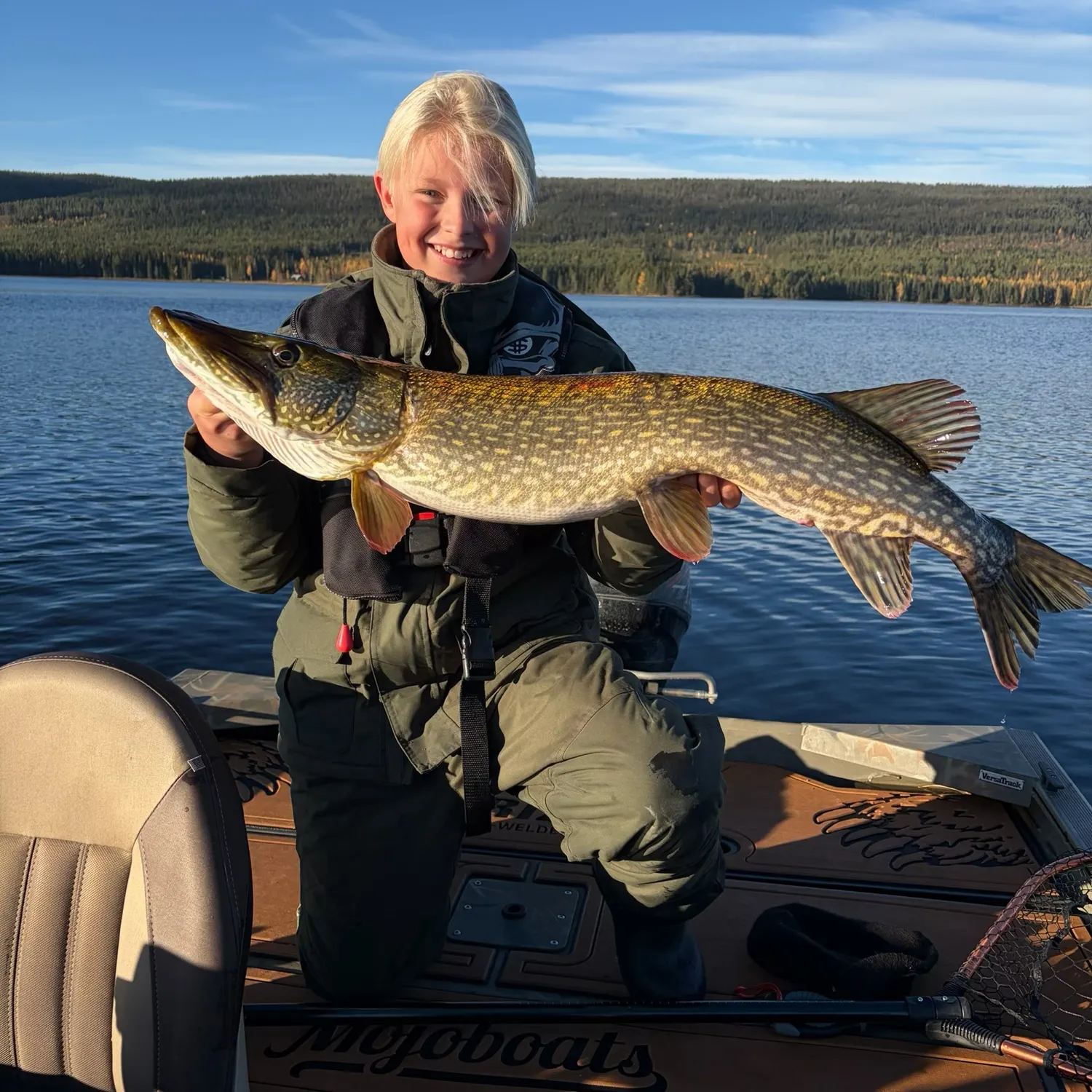Northern pike caught on Fishbrain