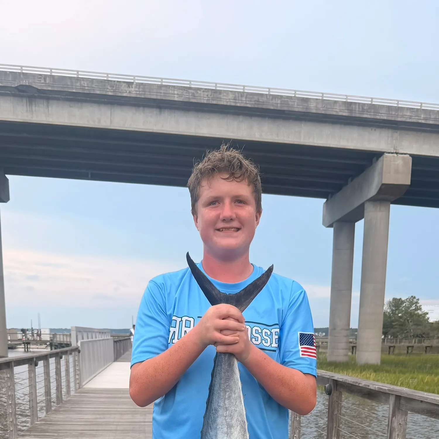 King mackerel caught on Fishbrain