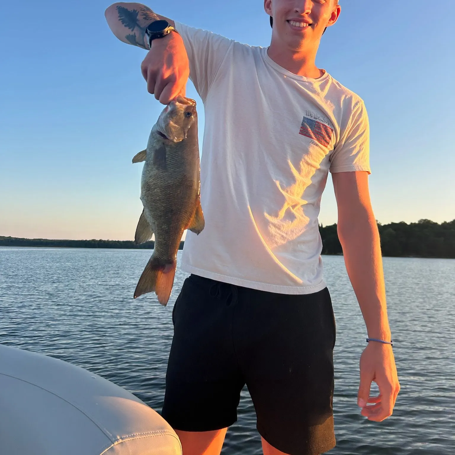recently logged catches