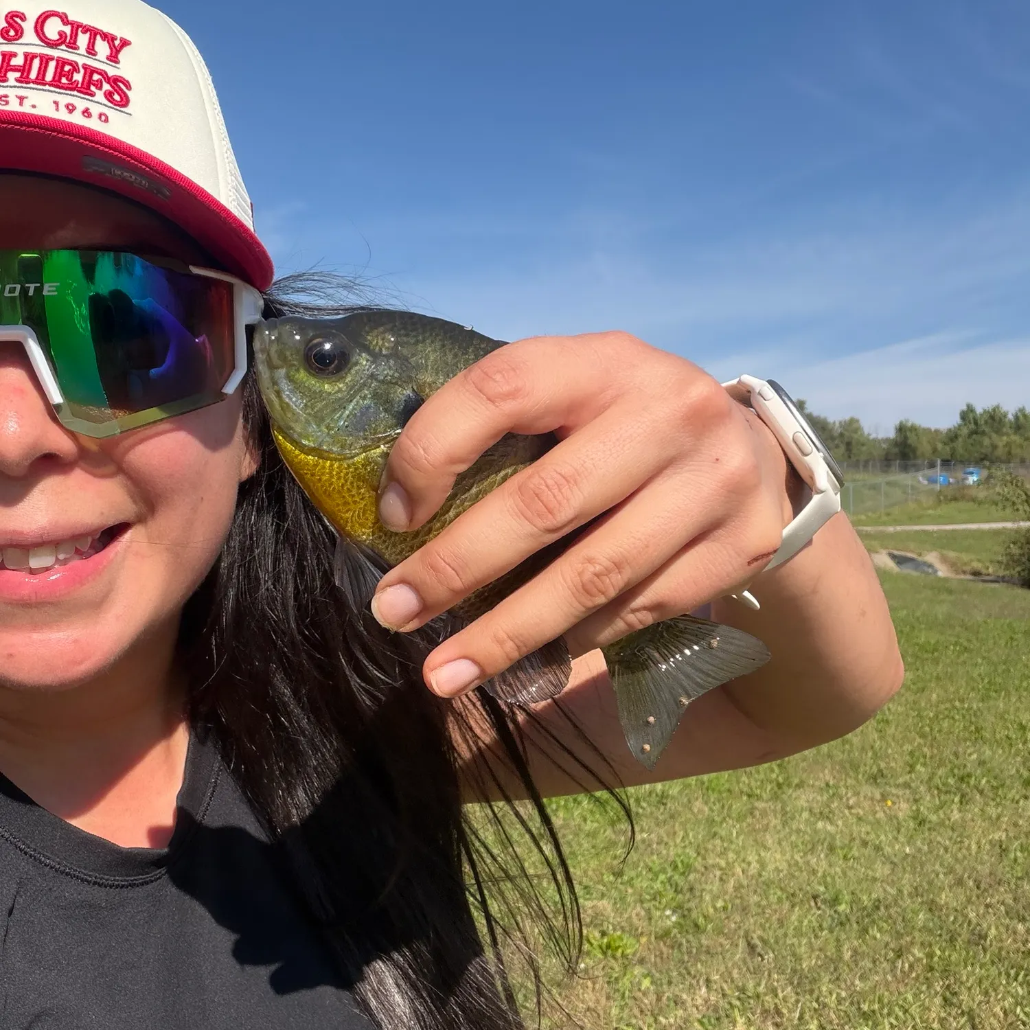 Bluegill caught on Fishbrain