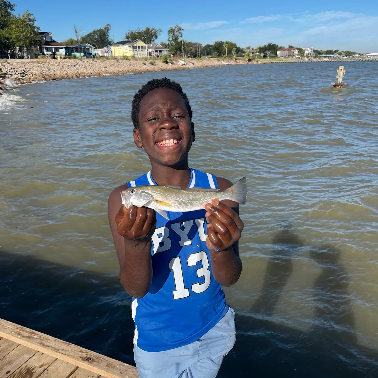 Gulf kingcroaker caught on Fishbrain