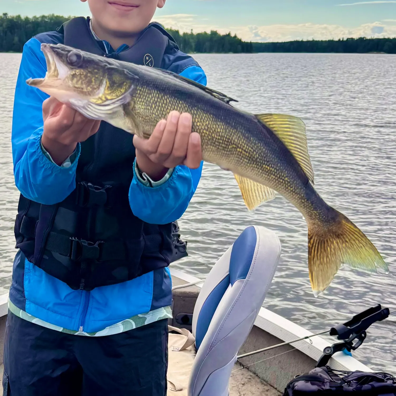 Walleye caught on Fishbrain