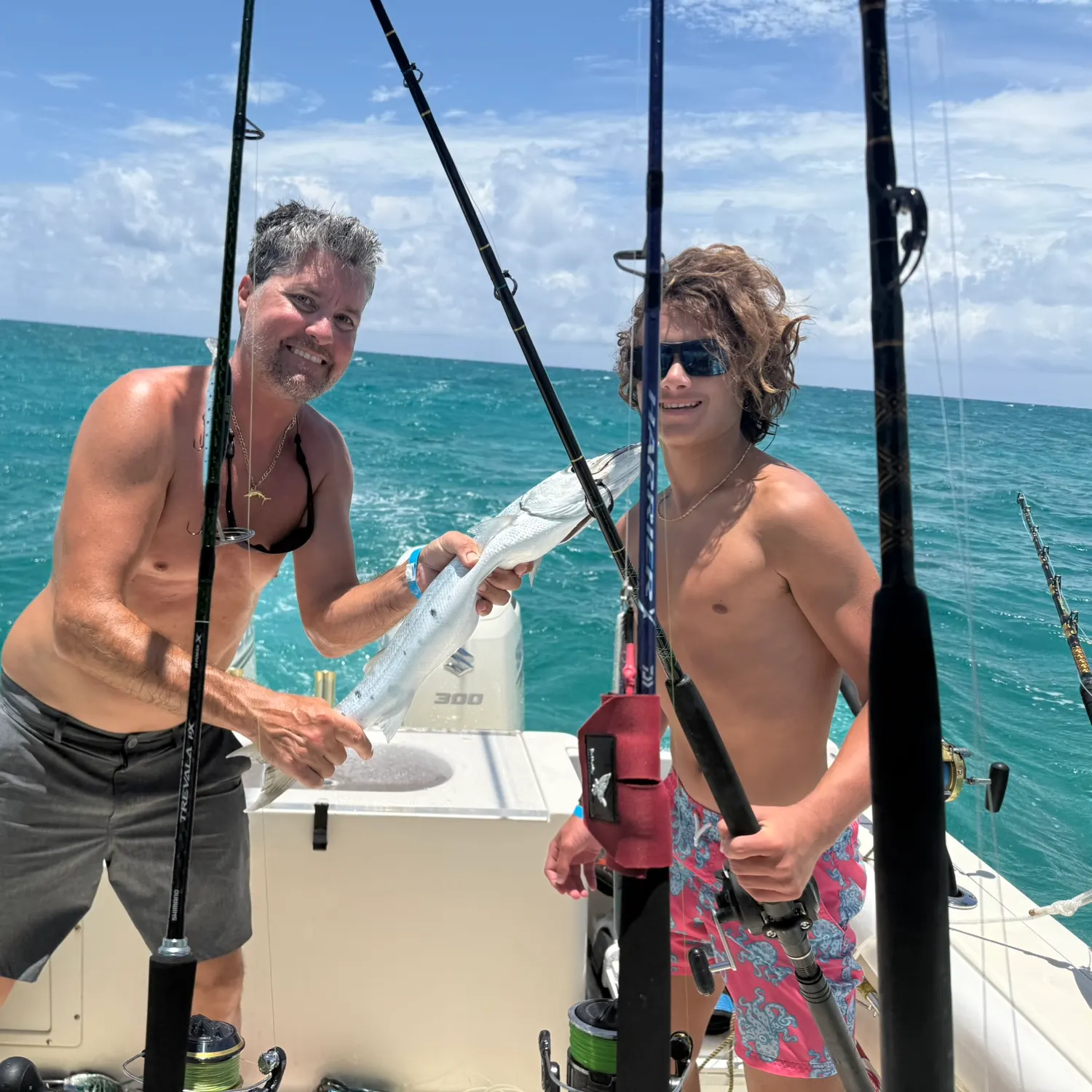 The most recent Great barracuda catches on Fishbrain