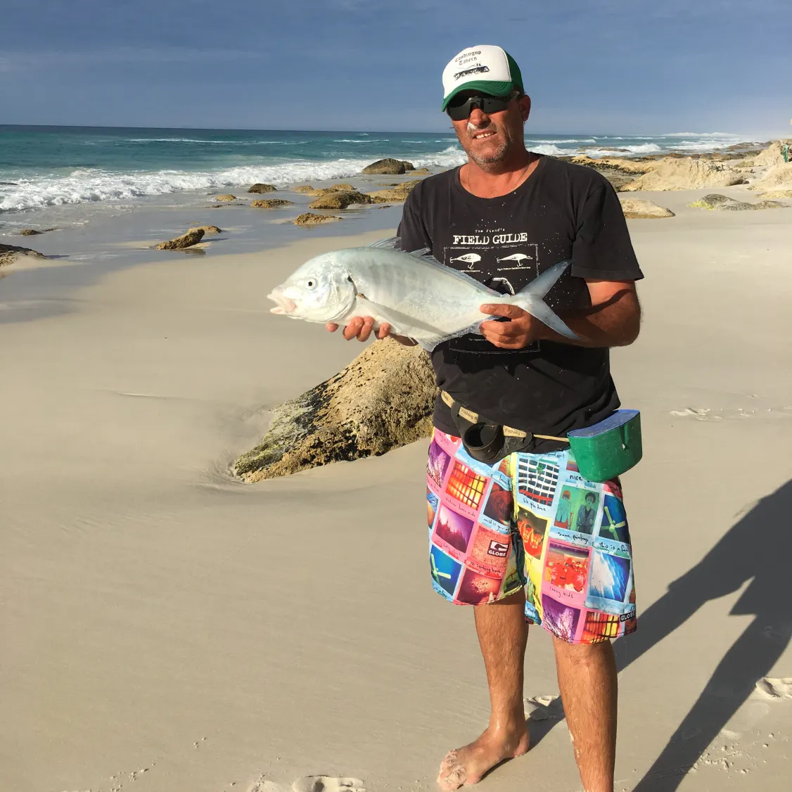 White trevally caught on Fishbrain