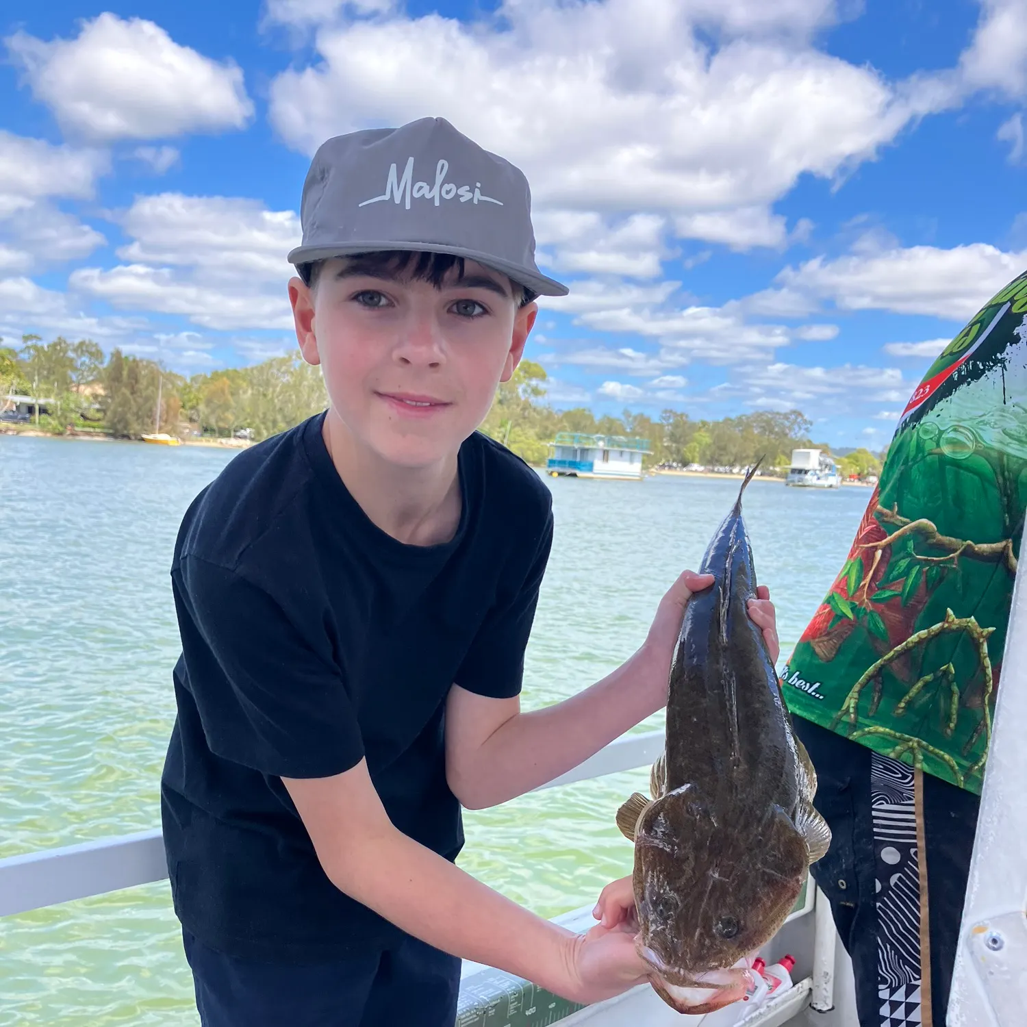 Dusky flathead caught on Fishbrain