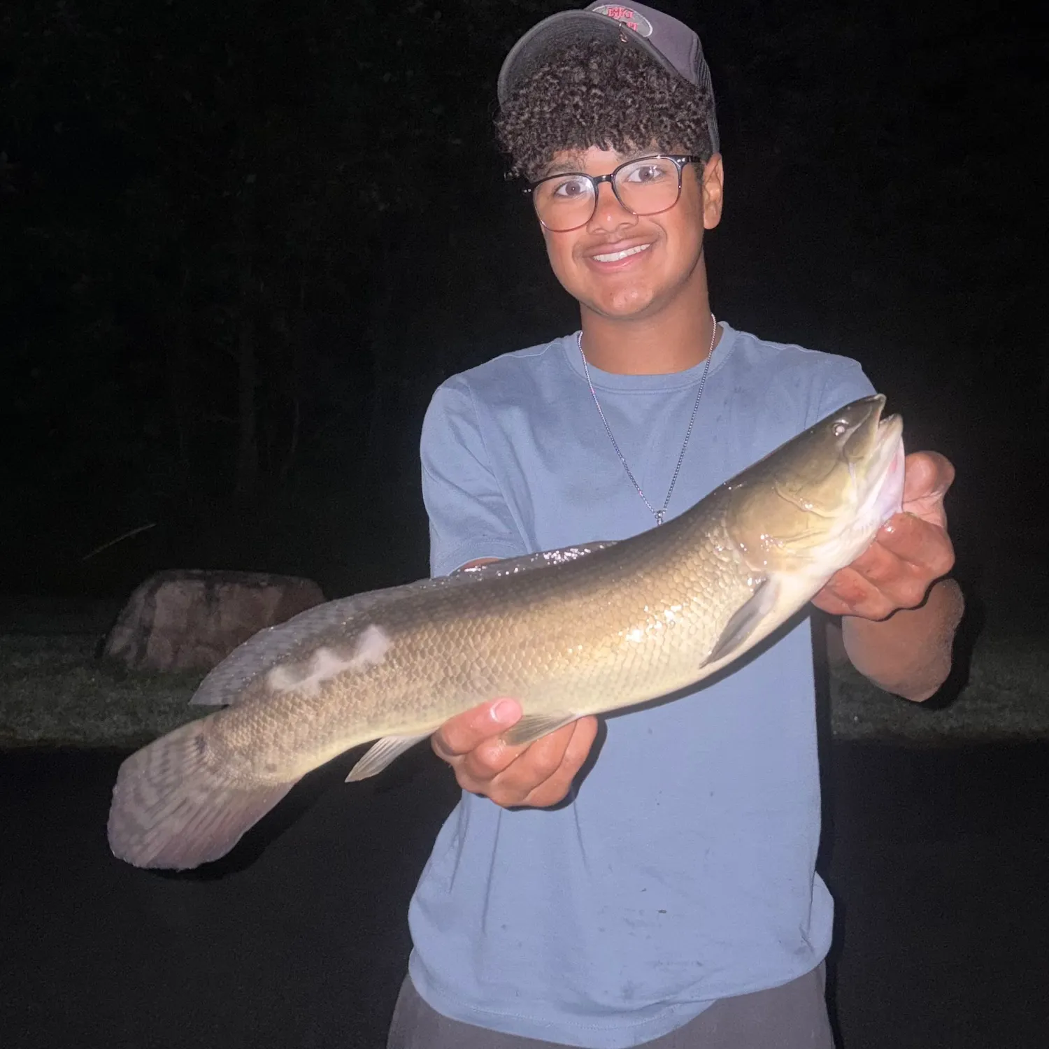 Eyetail bowfin caught on Fishbrain