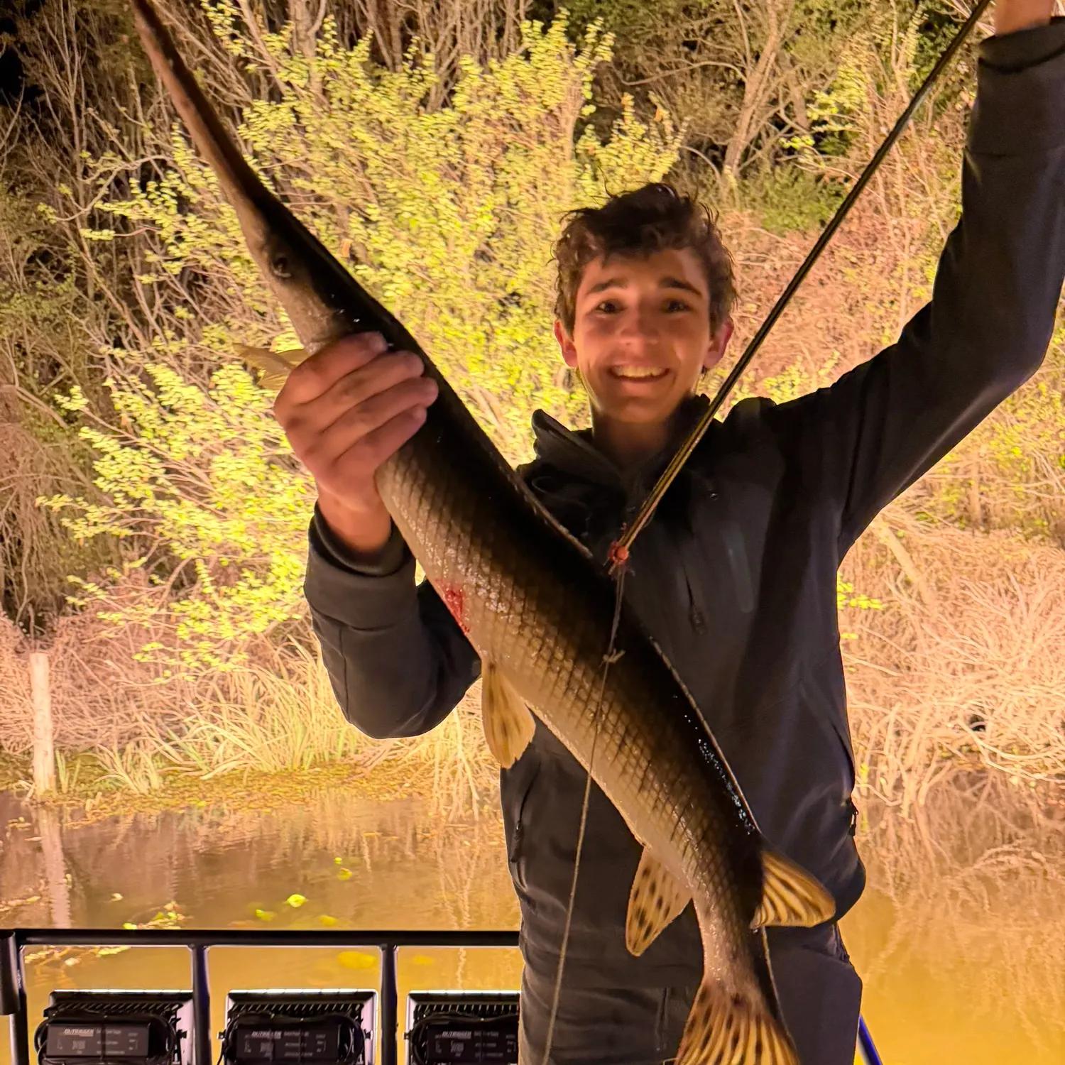 The most recent Shortnose gar catches on Fishbrain