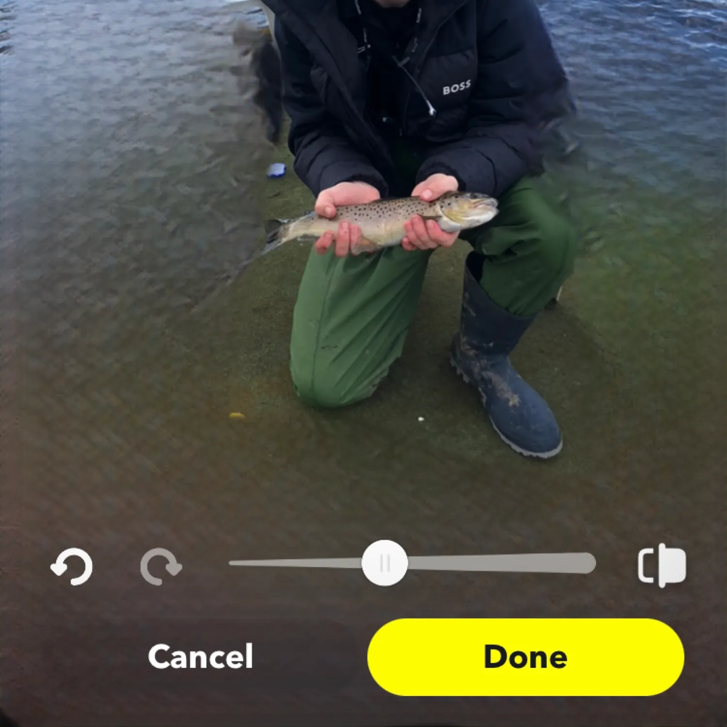 recently logged catches