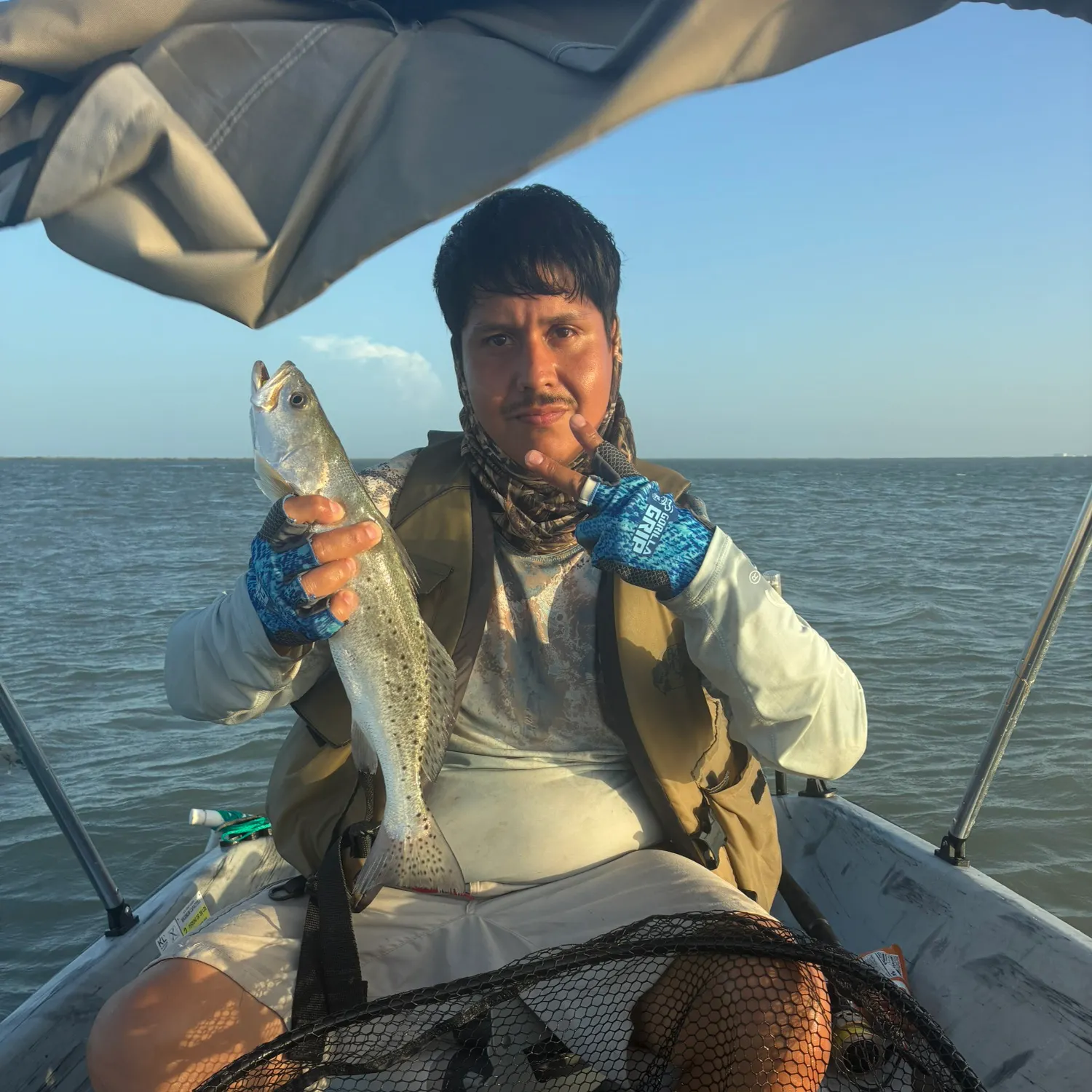 Spotted seatrout caught on Fishbrain
