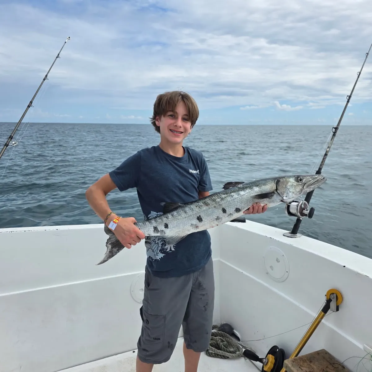 The most recent Pacific barracuda catches on Fishbrain