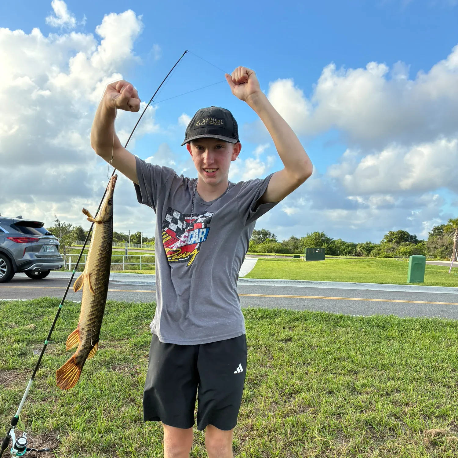The most recent Spotted gar catches on Fishbrain
