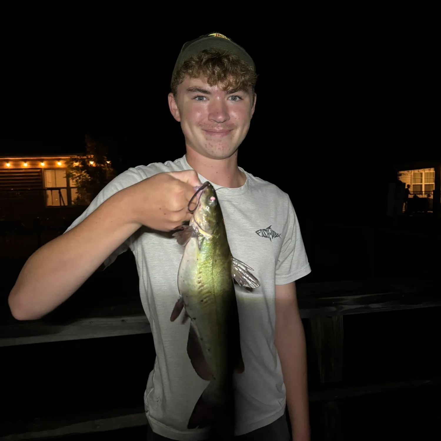 Channel catfish caught on Fishbrain