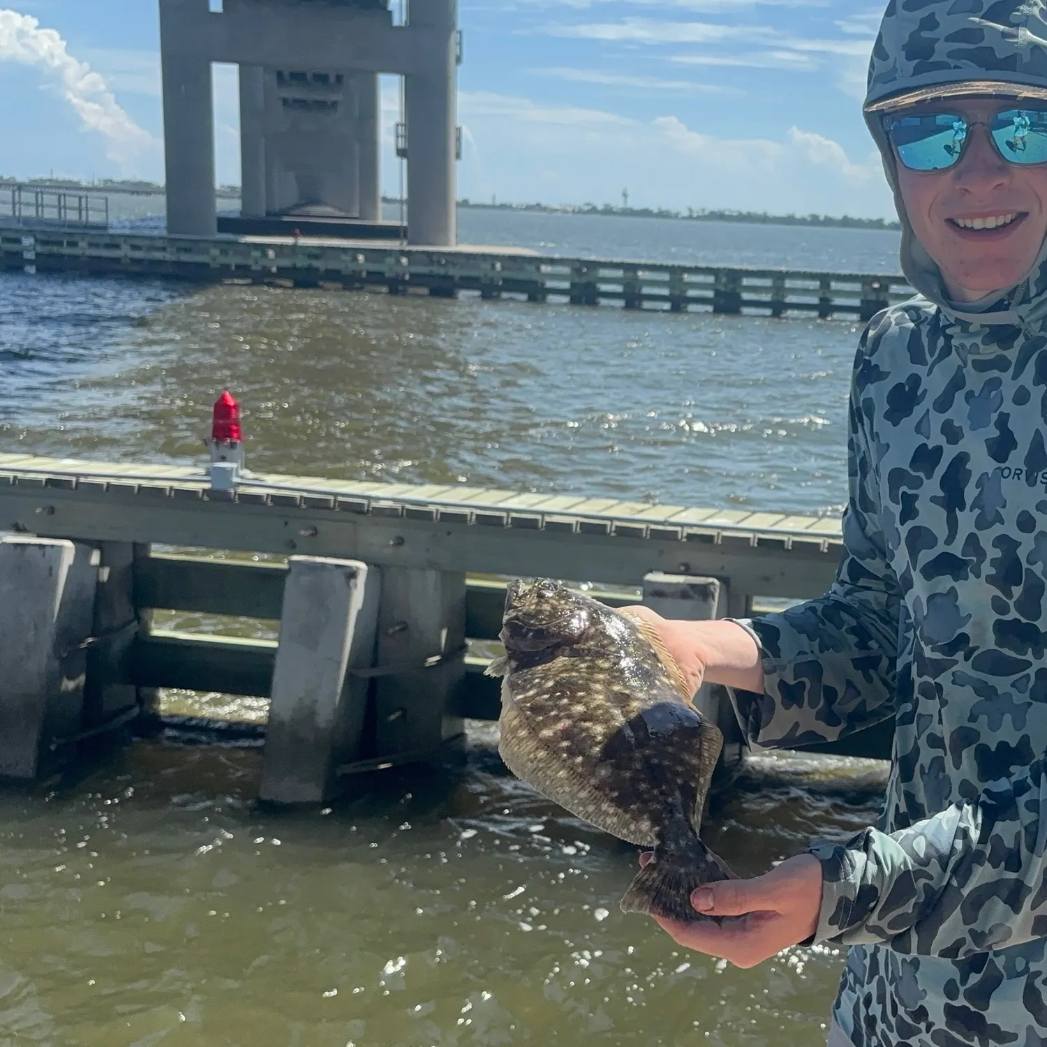 Summer flounder caught on Fishbrain