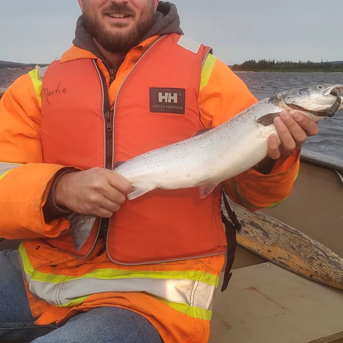 Atlantic salmon caught on Fishbrain