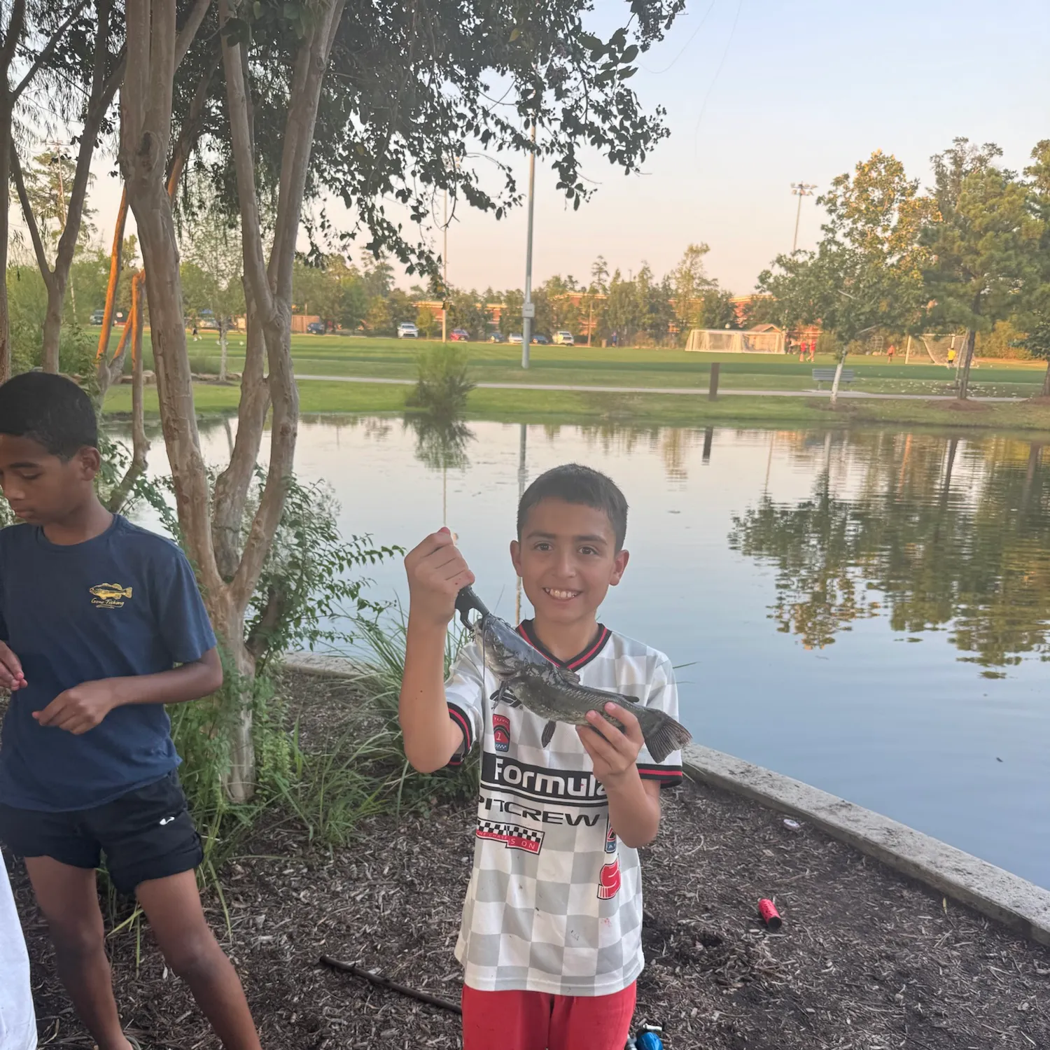 Channel catfish caught on Fishbrain