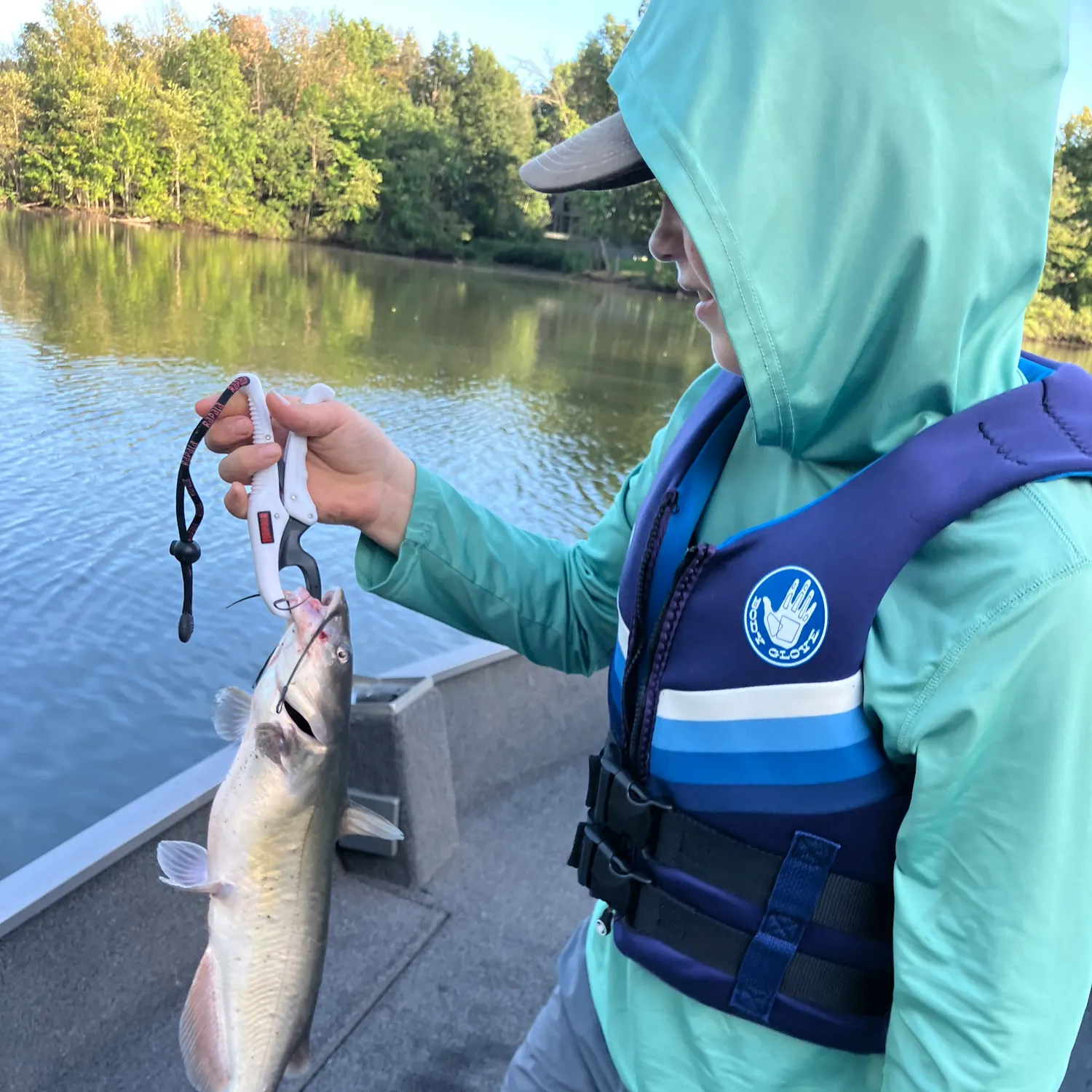 Channel catfish caught on Fishbrain