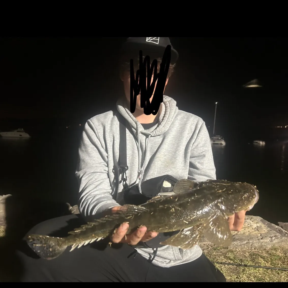 Dusky flathead caught on Fishbrain