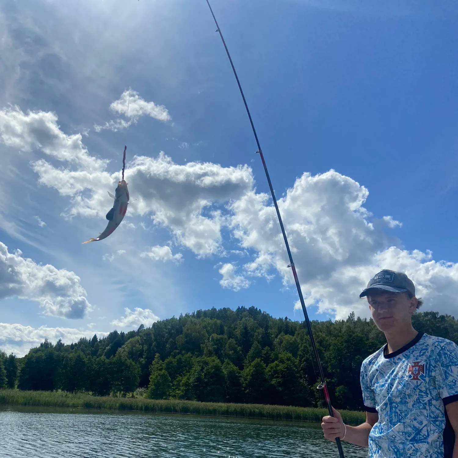 European perch caught on Fishbrain