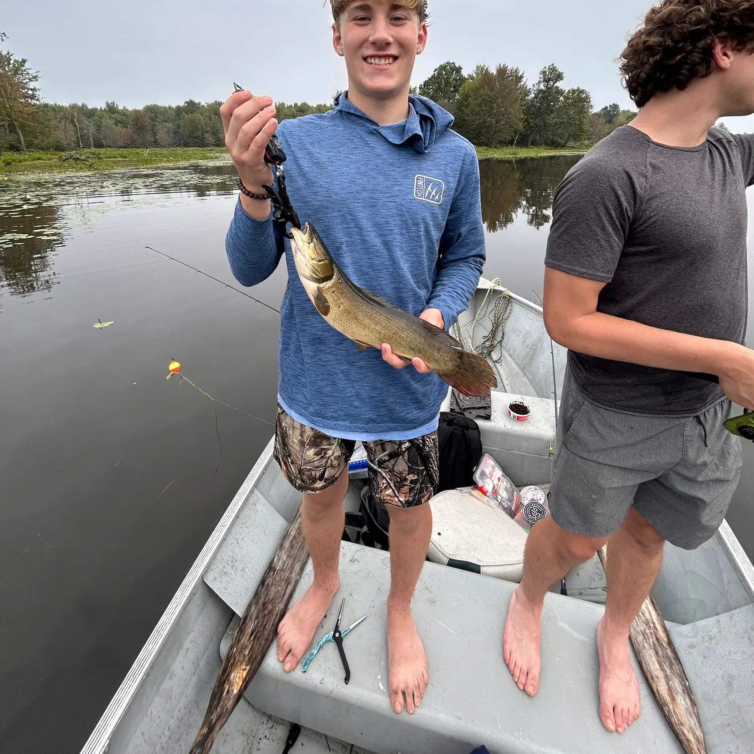 Eyetail bowfin caught on Fishbrain