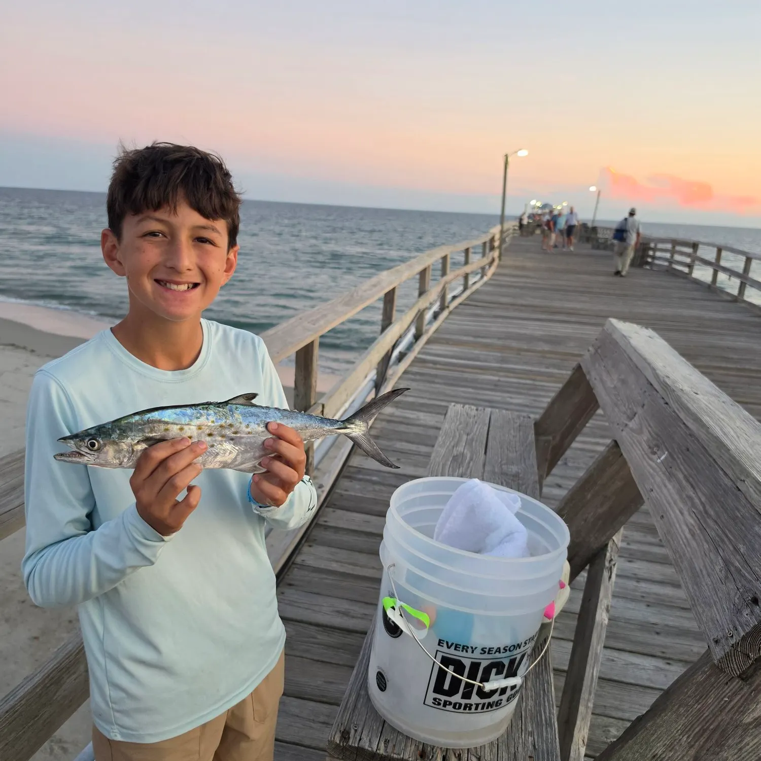Spanish mackerel caught on Fishbrain