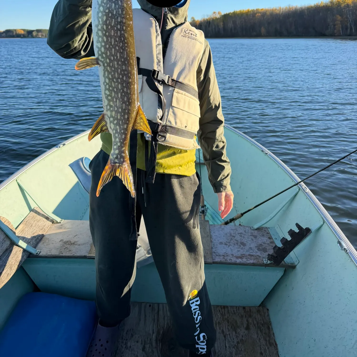 Northern pike caught on Fishbrain